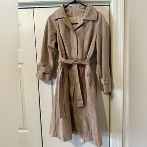 Vintage brown trench coat